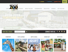 Tablet Screenshot of lvzoo.org